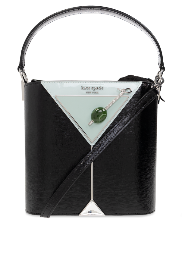 Black Shoulder bag with logo Kate Spade Vitkac GB